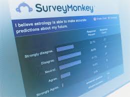 Survey Monkey survey screen