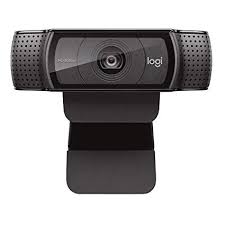 Logitech C920 webcam to make your own video studio for online courses
